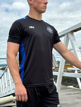 PERFORMANCE SHIRT BLACK/ROYAL BLUE
