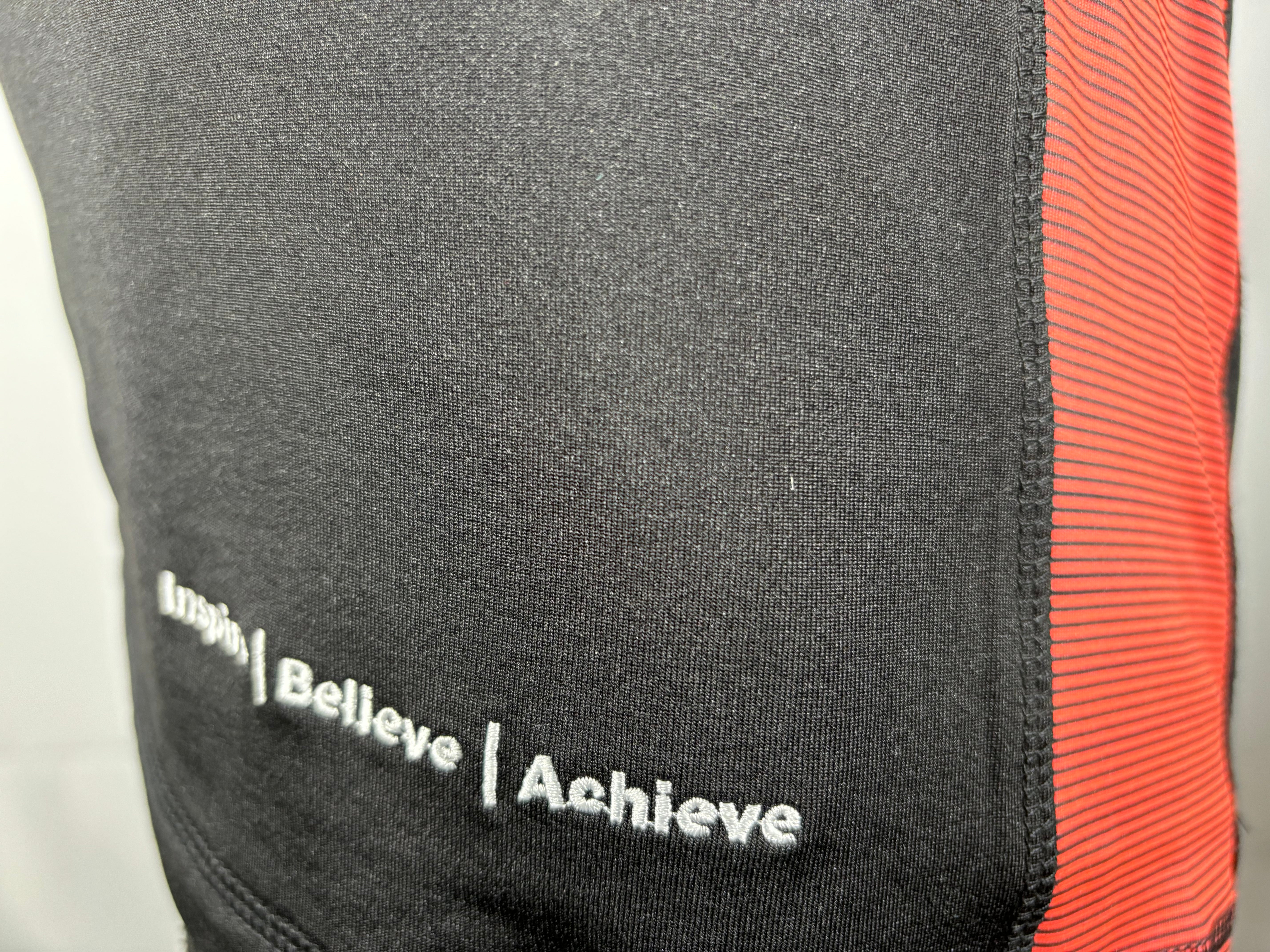 Performance Quarter Zip - Black / Coral