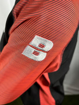 Performance Quarter Zip - Black / Coral