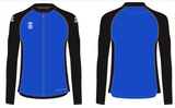PITCHSIDE FULL ZIP TOP BLUE/BLACK