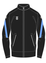 STRIVE FULL ZIP JACKET BLACK/SKY BLUE