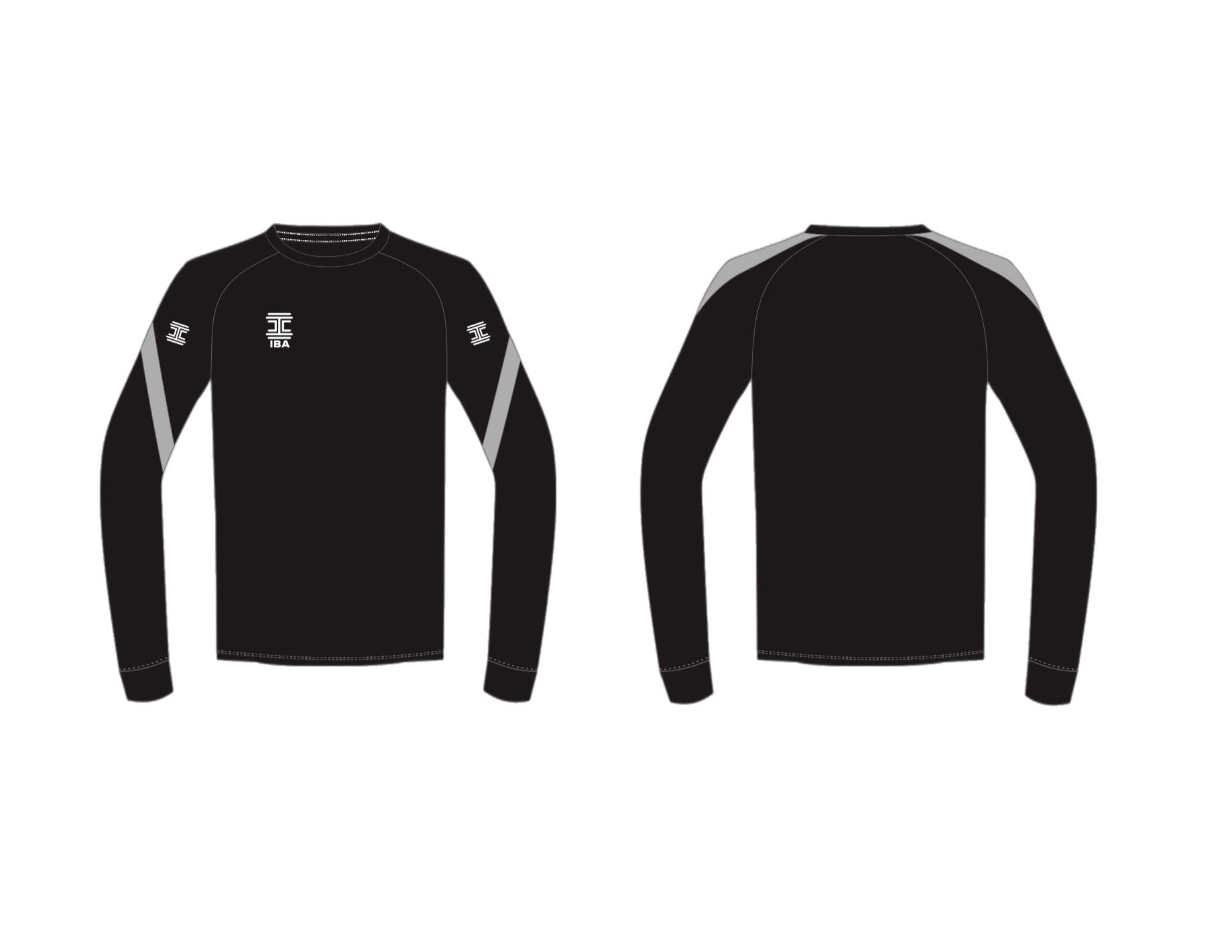 STRIVE SWEATER BLACK/GREY