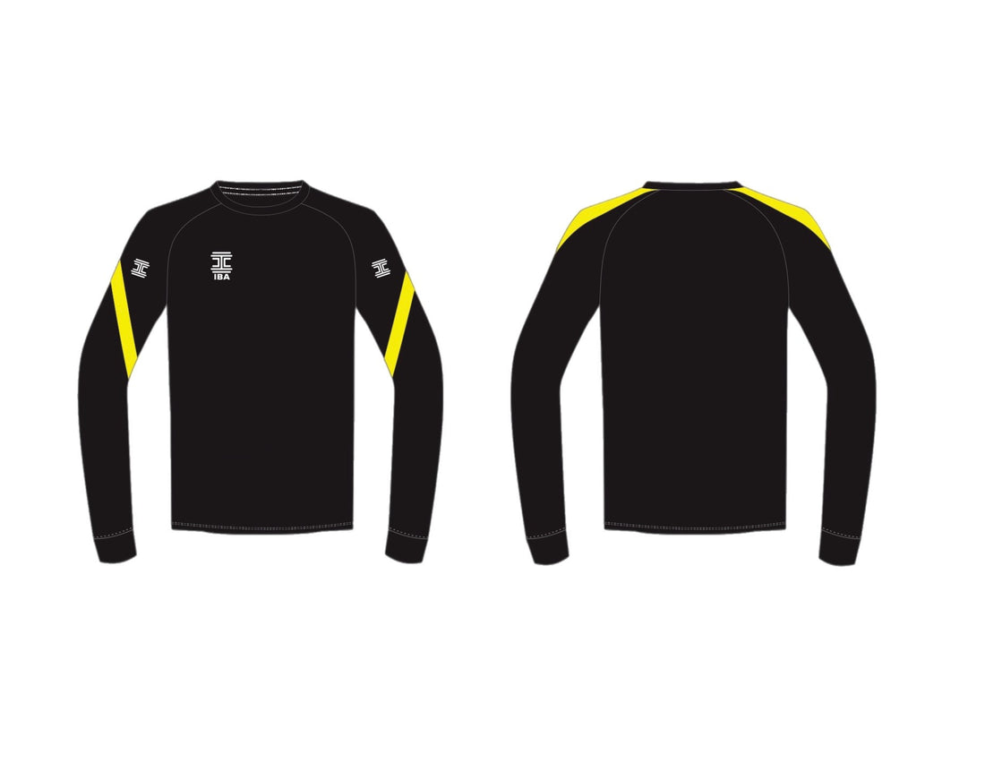 STRIVE SWEATER BLACK/YELLOW