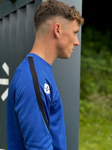 STRIVE SWEATER BLUE/BLACK