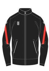 STRIVE FULL ZIP JACKET BLACK/RED