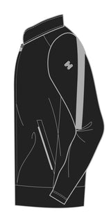 STRIVE FULL ZIP JACKET BLACK/GREY