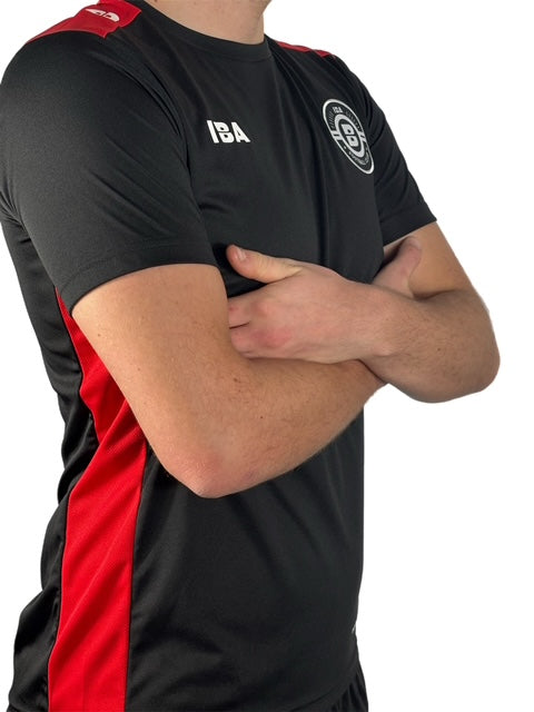 PERFORMANCE SHIRT BLACK/RED