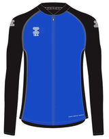 PITCHSIDE FULL ZIP TOP BLUE/BLACK