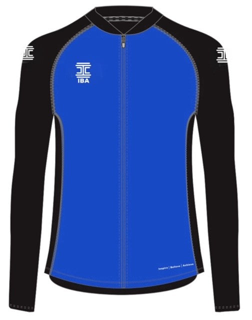PITCHSIDE FULL ZIP TOP BLUE/BLACK