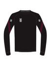 STRIVE SWEATER BLACK/MAROON