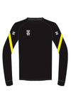 STRIVE SWEATER BLACK/YELLOW