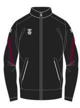 STRIVE FULL ZIP JACKET BLACK/MAROON