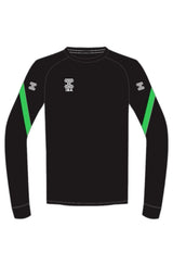 STRIVE SWEATER BLACK/GREEN