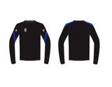 STRIVE SWEATER BLACK/ ROYAL BLUE