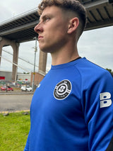 STRIVE SWEATER BLUE/BLACK