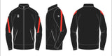 STRIVE FULL ZIP JACKET BLACK/RED