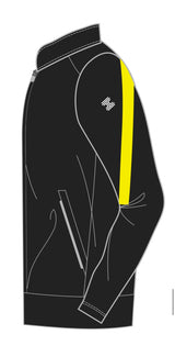 STRIVE FULL ZIP JACKET BLACK/YELLOW